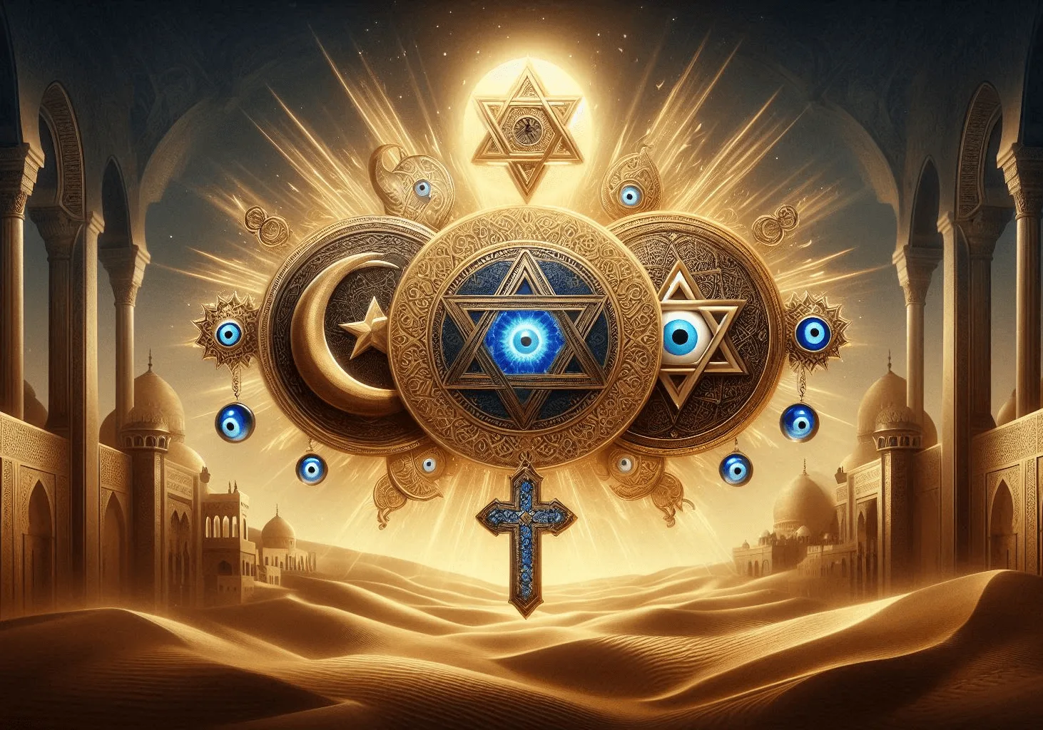 Mauvais œil dans les religions : islam, judaïsme & christianisme
