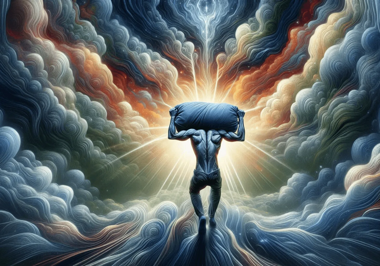 Sensation de poids invisible : symptôme énergies lourdes