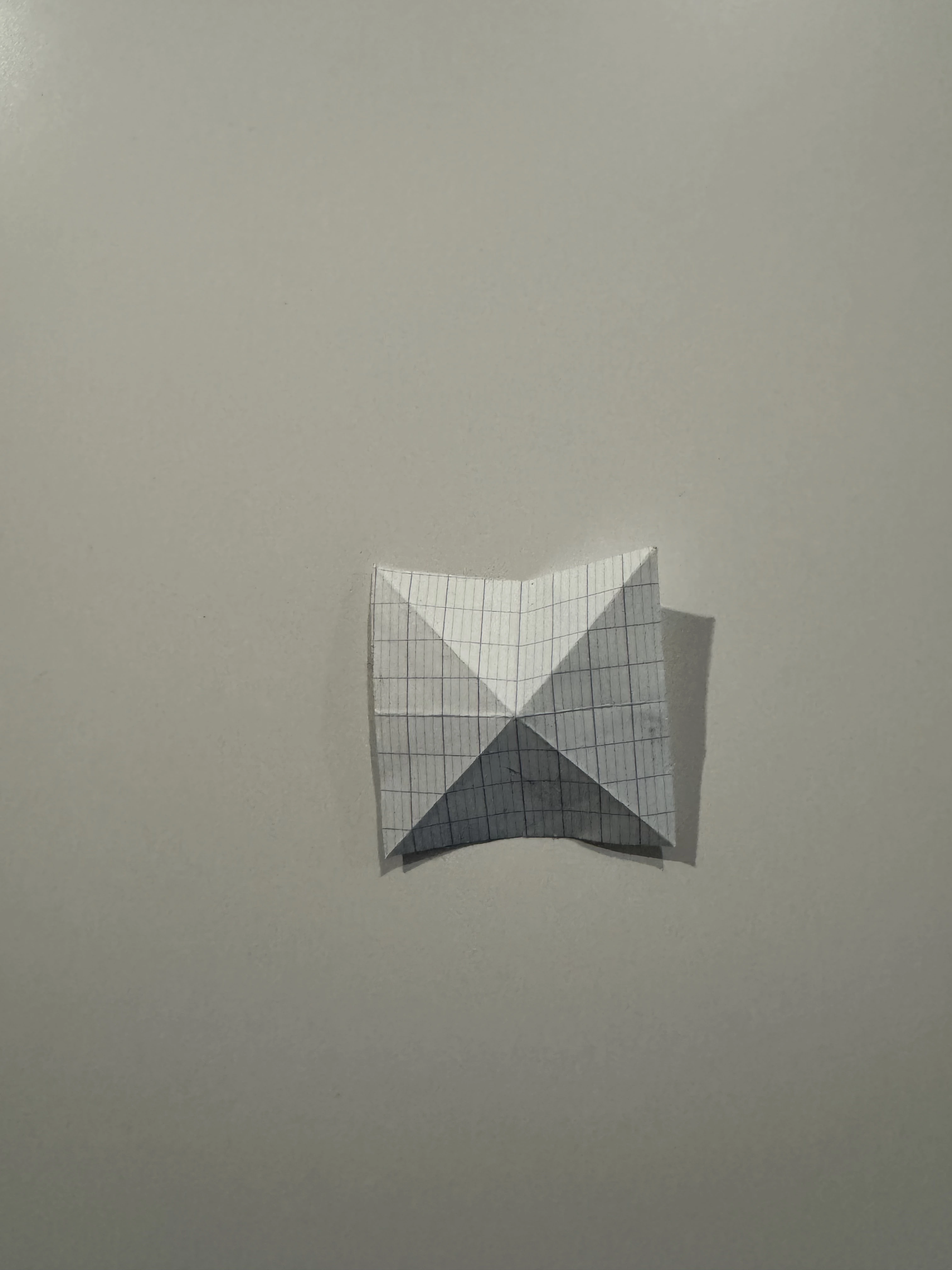 Fabrication roue psychique psi wheel — pliage diagonal télékinésie